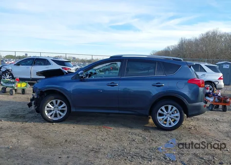 2013 Toyota Rav4 Limited из США, поврежденный, VIN 2T3YFREV1DW043824